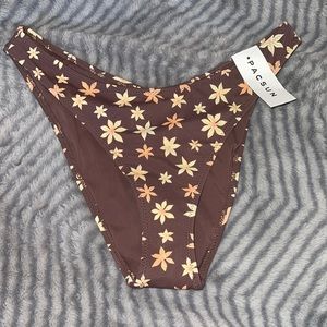 Pacsun Floral Bikini Bottoms
